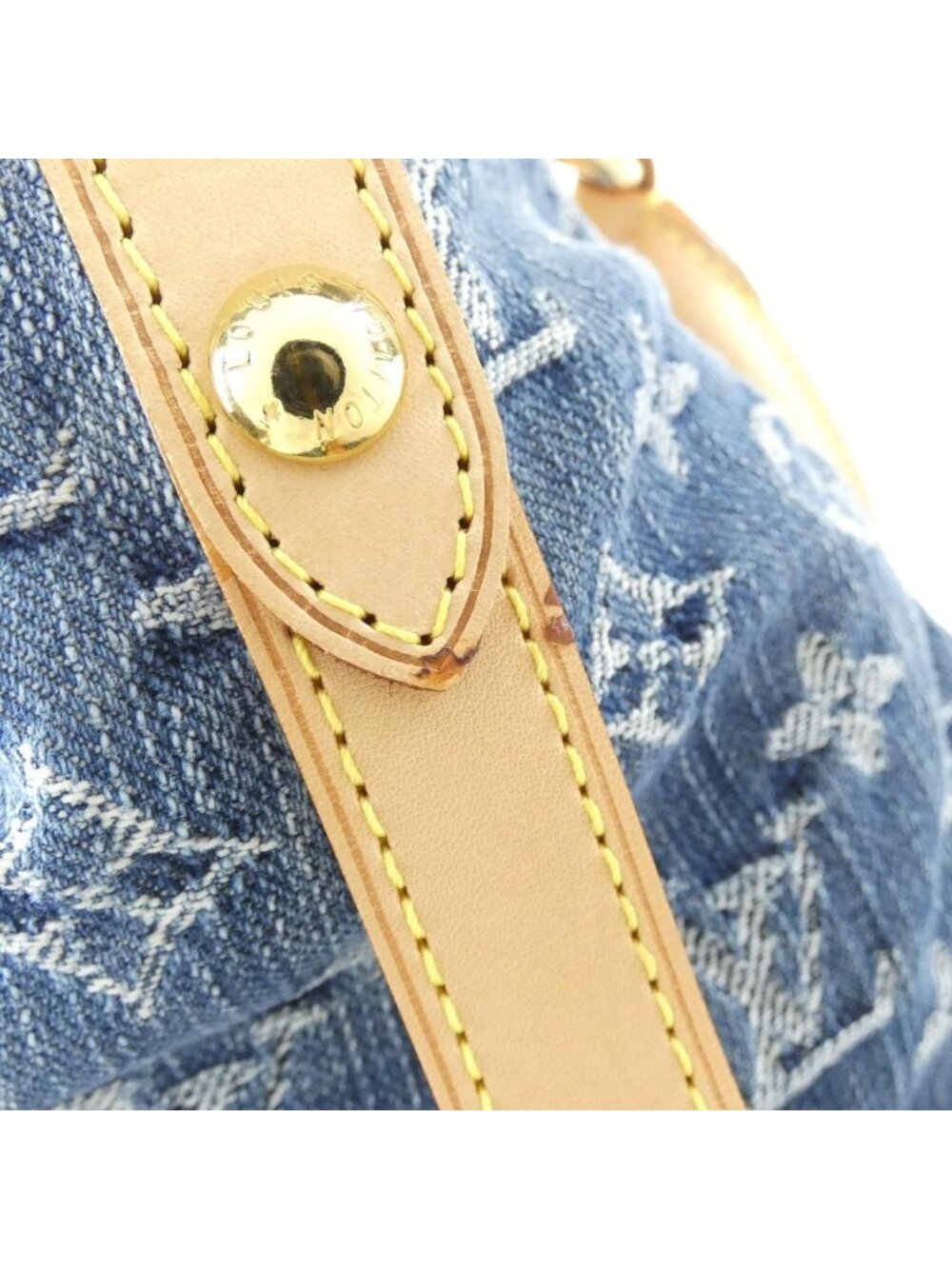 Louis Vuitton Monogram Denim Neo Cabby MM Bag - Picture 5 of 9
